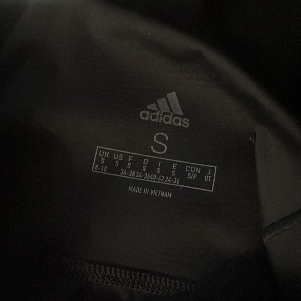 Adidas high waist active tights 🖤🖤🖤 - Picture 4 of 4